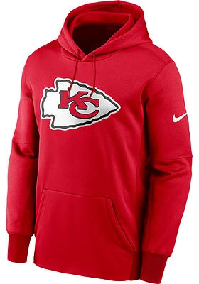 Nike Kansas City Chiefs Mens Prime Logo Therma Hood