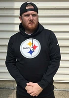 Nike Pittsburgh Steelers Mens Black Prime Logo Therma Hood