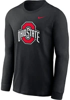 Nike Ohio State Buckeyes Primary Logo Long Sleeve T Shirt