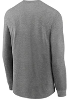 Nike Cleveland Browns Grey Hyper Local Long Sleeve T Shirt