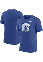 Nike Kentucky Wildcats Blue Legacy Primary Logo Short Sleeve Fashion T Shirt