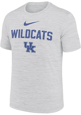 Nike Kentucky Wildcats White Velocity Slant Short Sleeve T Shirt