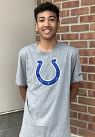 Nike Indianapolis Colts Grey Logo Essential Short Sleeve T Shirt