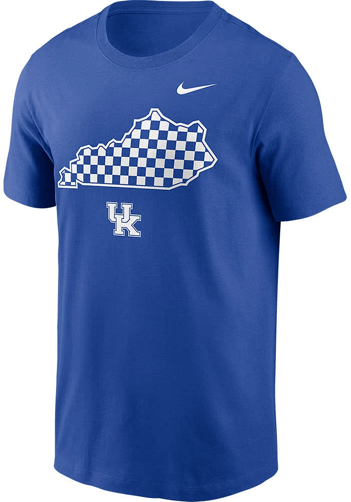 Nike Kentucky Wildcats Blue Seasonal State Short Sleeve T Shirt