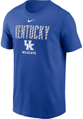 Nike Kentucky Wildcats Blue Big Name Seasonal Short Sleeve T Shirt