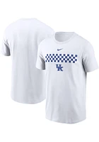 Nike Kentucky Wildcats White Jersey Stripe Short Sleeve T Shirt