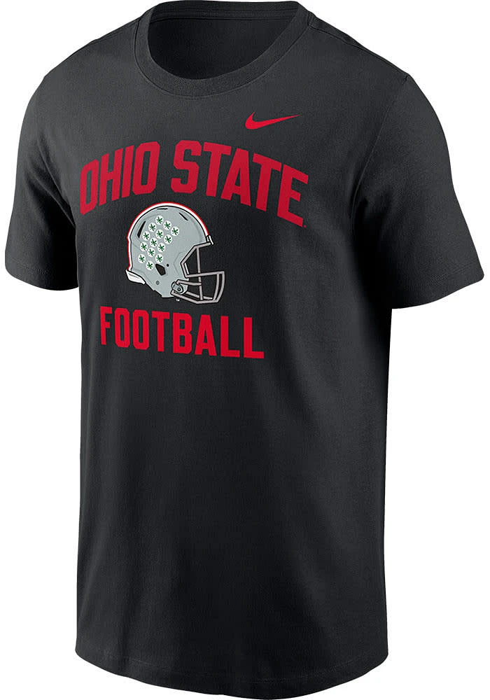 Nike Ohio State Buckeyes Football Helmet Short Sleeve T Shirt