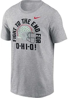 Nike Ohio State Buckeyes Football Helmet Short Sleeve T Shirt