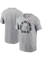 Nike Ohio State Buckeyes Football Helmet Short Sleeve T Shirt