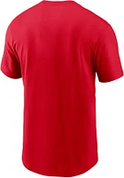 Nike Ohio State Buckeyes Red Seasonal Short Sleeve T Shirt