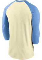 Nike St Louis Cardinals Natural Coop Raglan Long Sleeve Fashion T Shirt