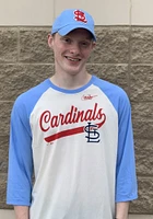 Nike St Louis Cardinals Natural Coop Raglan Long Sleeve Fashion T Shirt