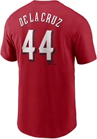 Elly De La Cruz Cincinnati Reds Red Alt FUSE Short Sleeve Player T Shirt