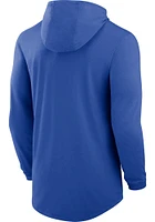 Nike Kentucky Wildcats Mens Blue Lightweight Primary Logo Long Sleeve Hoodie