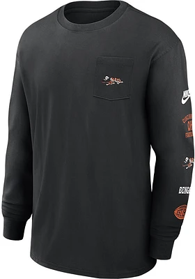 Nike Cincinnati Bengals Black Max 90 Long Sleeve Fashion T Shirt