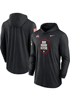 Nike Ohio State Buckeyes Mens Black Our Honor Defend Light Weight Long Sleeve Hoodie