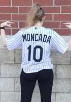 Yoan Moncada Chicago White Sox Mens Replica Home Jersey