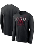 Nike Ohio State Buckeyes Black Modern Tradition Long Sleeve T Shirt