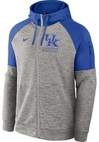 Nike Kentucky Wildcats Mens Grey Modern Tradition Fitness Long Sleeve Zip