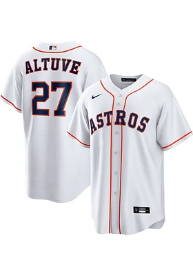 Jose Altuve Houston Astros Mens Replica Home Jersey - White