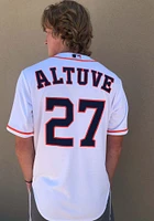 Jose Altuve Houston Astros Mens Replica Home Jersey - White