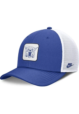 Nike Kentucky Wildcats Rise Structured Trucker Adjustable Hat - Blue