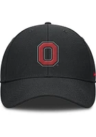 Nike Ohio State Buckeyes Dri-Fit Club Structured Swoosh Adjustable Hat - Black