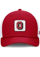 Nike Ohio State Buckeyes Retro Rise Structured Adjustable Hat - Red