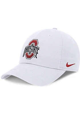 Nike Ohio State Buckeyes Dri-Fit Club Unstructured Swoosh Adjustable Hat