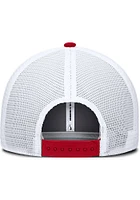 Nike Ohio State Buckeyes Dri-Fit Rise Structured Trucker Adjustable Hat - Red