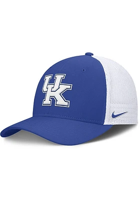 Nike Kentucky Wildcats Mens Rise Structured Futura Trucker Cap Flex Hat