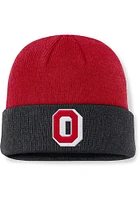 Nike Ohio State Buckeyes Red Nike Terra Standard Cuff Beanie Mens Knit Hat