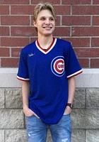 Chicago Cubs Nike 94-96 Alternate Throwback Cooperstown Jersey - Blue