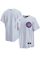 Chicago Cubs Mens Nike Replica Home Jersey - White