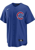Chicago Cubs Mens Nike Replica Alternate Jersey - Blue