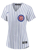 Chicago Cubs Womens Nike Replica Home Jersey - White