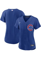 Chicago Cubs Womens Nike Replica Alternate Jersey - Blue