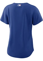 Chicago Cubs Womens Nike Replica Alternate Jersey - Blue