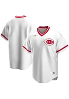 Cincinnati Reds Nike Throwback Cooperstown Jersey - White