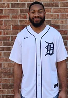 Detroit Tigers Mens Nike Replica Home Jersey - White