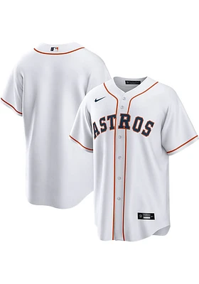 Houston Astros Mens Nike Replica Home Jersey - White