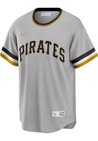 Pittsburgh Pirates Nike Throwback Cooperstown Jersey - Grey