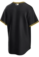 Pittsburgh Pirates Mens Nike Replica Alternate Jersey - Black