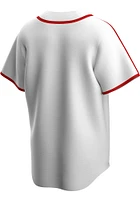 St Louis Cardinals Nike 42-44 Home Throwback Cooperstown Jersey - White
