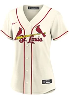 St Louis Cardinals Womens Nike Replica Alternate Jersey - Ivory