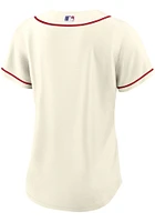 St Louis Cardinals Womens Nike Replica Alternate Jersey - Ivory