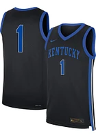 Nike Kentucky Wildcats Black #1 Replica Alt Jersey