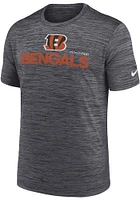 Nike Cincinnati Bengals Black Velocity Design Short Sleeve T Shirt