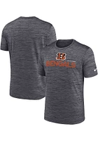 Nike Cincinnati Bengals Black Velocity Design Short Sleeve T Shirt