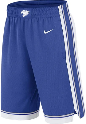 Nike Kentucky Wildcats Mens Blue Replica Road Basketball Shorts